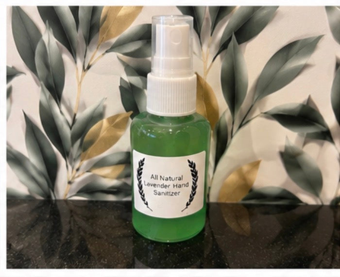 All Natural Lavender Hand Sanitizer
